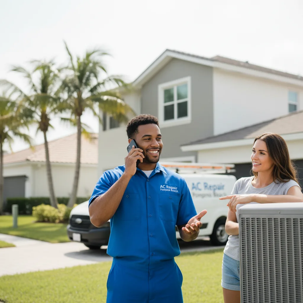 AC Repair Pompano Beach customer support in Homeland
